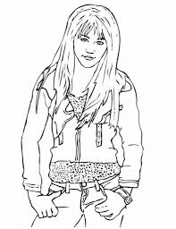 Free Printable Hannah Montana Coloring Pages For Kids In 2020 Hannah Montana Hannah Montana The Movie Coloring Pages For Kids