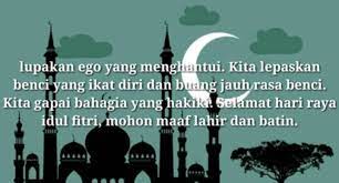 Semoga kemenangan ini menjadi kemenangan yang hakiki. Kumpulan Kata Kata Indah Ucapan Selamat Hari Raya Idul Fitri Berita Kbb