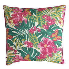 The outdoor cushions prove to be a valuable help to customize an outdoor environment, ensuring comfort and aesthetics thanks to the design of modern. Wilko Outdoor Scatter Cushion Tropical Wilko