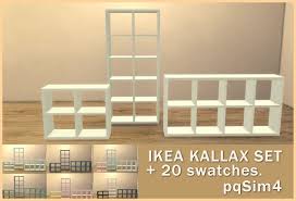Pqsim4 Ikea Kallax The Sims 4 Custom Content Muebles Sims 4 Cc Sims Sims 4
