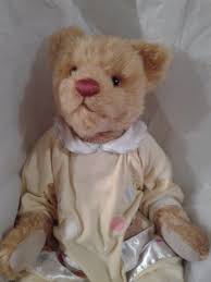 Nursery Bear Baby Ginger mohair 20" Teddy bear Lee Middleton dolls bears