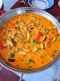 Thai Red Curry Fur Mehrere Variationen Muscheln Rezept Thai Essen Rezepte