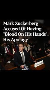 Meta Chief Executive Mark Zuckerberg on Wednesday apologized to families at  a U.S. Senate hearing about the impact that social media has on children.  Under prodding from Republican Senator Josh ...