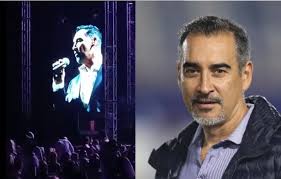 Esposo de gobernadora de Quintana Roo abre show de Alejandro Fernández  (+Video)