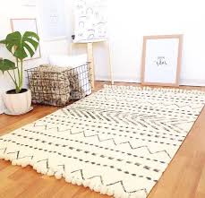 Black And White Moroccan Rug Tribe Scandinavian Rug Area Rug Carpet Floor Rugs Modern Rugs White Area Rug Minimalist Rug Moroccan Rug Black Minimalist Rugs Scandinavian Rug Rugs On Carpet