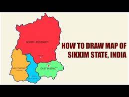 Pin By Himadriprinters On Certificate Drawn Map Drawings Sikkim