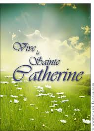 Merci Facteur Vive La Sainte Catherine Dans Une Prairie Sainte Catherine Saint Gif Joyeux Anniversaire