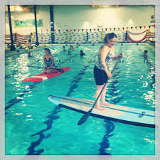Sup Yoga Stand Up Paddle Board Pool Pool Paddle Boarding Standup Paddle