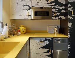 Kitchen worktops can make a scheme, from marble to concrete or granite to corian, there are place panels of more expensive stone in harder working areas such as by the cooker or sink and wood or. 30 Beautiful Yellow Kitchen Ideas