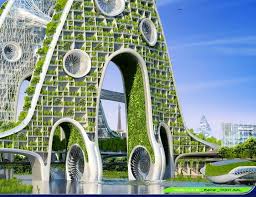 Bridge Towers Futuristic Green Towers Paris 2050 Vincent Callebaut2luxury2 Com Smart City Green Architecture Green Roof