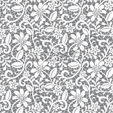White Seamless Lace Floral Pattern On Gray Background Lace Background Floral Pattern Vector Downloadable Art