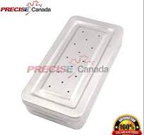 Medical Storage Perforated Instruments Box Stainless Steel 30x15x6 cm  Surgical