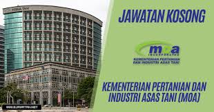 Kementerian pertanian dan industri makanan ( tulisan jawi: Jawatan Kosong Kementerian Pertanian Dan Industri Asas Tani Moa 15 Februari 2019 Jawatan Kosong 2021