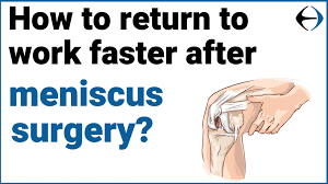 How to recover from surgery faster. How Can You Return To Work Faster After Meniscus Surgery Evercore Move With A Strong Healthy Body