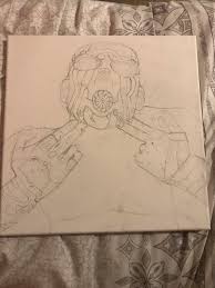 He is wethis is for my boyfriend. I M Making A Painting For My Boyfriend It Still Has A Long Way To Go But Can Anyone Tell What This Is Borderlands2