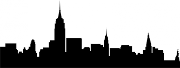 City Scape City Outline New York Skyline Silhouette Skyline Silhouette
