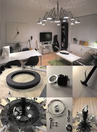 Lampara Arana Usando Varias Lamparas Tertial De Ikea Amazing Ikea Hack Light Fitting For A Larger Space Than Mine Home Diy Lamp Fun Decor