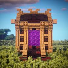 6 203 Likes 36 Comments Goldrobin Minecraft Builder Xgoldrobin On Instagram Here Is A Nether Portal Des Minecraft Crafts Minecraft Projects Minecraft