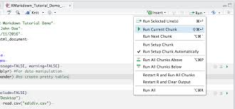 Getting Started With R Markdown
