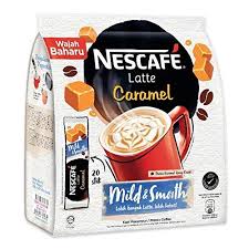 X 10 sticks get free 2 cute designed spoons: Buy Nescafe 3 In 1 Caramel Coffee Latte Instant Coffee Packets Single Serve Flavored Coffee Mix 20 Sticks Online In Vietnam B06xxcbtb6
