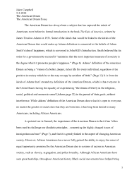 Discover new books on goodreads. Pdf The American Dream Essay 6 Pdf Jalen Campbell Academia Edu