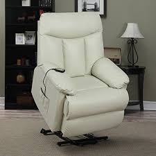 Prolounger Lya Cream Renu Leather Power Recline And Lift Https Www Amazon Com Dp B015ekln8 Lift Chair Recliners Leather Living Room Furniture Lift Chairs