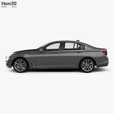 Bmw 7 Series G12 Le With Hq Interior 2015 3d Model Bmw 7 Series Car 3d Model 3d Model