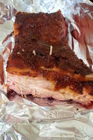 The Results Of The Belly Pork Cook Today On The Weber Bbq