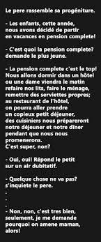 Ce sont les meilleures blagues qui circulent sur la toile. Le Pere Rassemble Sa Progeniture Humour France Fr