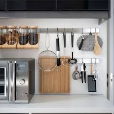 Ikea Kitchen Wall Storage Rimforsa Stainless Steel Rail Kitchen Wall Storage Ikea Kitchen Storage Wall Storage