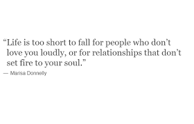 If You Re Going To Fall In Love Fall For The Person Who Terrifies You Short Quotes Love Life Is Too Short Quotes Crush Quotes