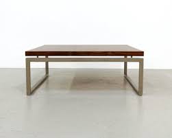 Wide choice of various coffee table types as well as cocktail tables for living room by famous brands in a range of colors and materials. Vintage Square Rosewood And Metal Coffee Table 1960s Bei Pamono Kaufen
