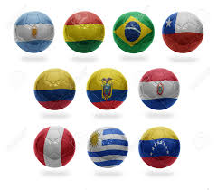 En el año de 1824, tiempo después de la campaña del sur y anterior a la liberación de ecuador y perú, posterior a la creación de bolivia; Balones De Futbol Con Las Banderas Nacionales De Argentina Bolivia Brasil Chile Colombia Ecuador Paraguay Peru Uruguay Venezuela Sobre Un Fondo Blanco Fotos Retratos Imagenes Y Fotografia De Archivo Libres De Derecho