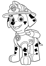 Paw Patrol Marshall Kleurplaat Paw Patrol Ausmalbilder Ausmalbilder Ausmalbilder Kinder