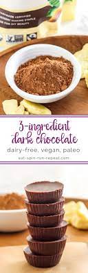 Diy 3 Ingredient Vegan Chocolate My Fresh Perspective Recipe Vegan Chocolate 3 Ingredients Paleo Dessert