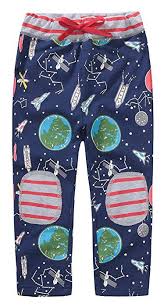 Amazon Com Fiream Little Boys Cotton Cute Print Pants Ck104