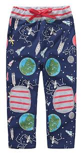 Amazon Com Fiream Little Boys Cotton Cute Print Pants Ck104