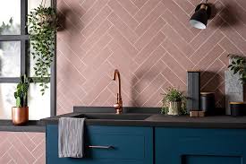 Why not tile your kitchen island? Kitchen Wall Tiles Ideas For Every Style And Budget Loveproperty Com
