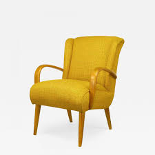 Check spelling or type a new query. Heywood Wakefield Maple Wood And Saffron Upholstered Lounge Chair Circa 1940s