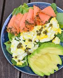 This savory dish is great for breakfast, lunch or dinner, plus it's probably one of the healthiest quiches you can make. Whole30 Recipes Smoked Salmon Breakfast Plate Oh Hey Facebook