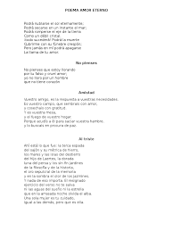 Cerca de 594 poemas de amor eterno. Poema Amor Eterno