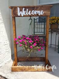 Stained Hanging Plant Stand Hanging Plants Diy Hanging Plant Holder Diy Plant Stand