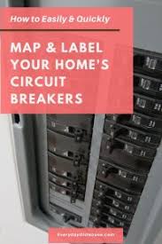 One clue to circuit sleuthing is the amperage (amp) rating of the circuit. How To Quickly Label A Home S Electrical Panel Directory Everyday Old House