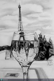 Tez S Adopted Little Sister Eiffel Tower Drawing Art Drawings Beautiful Beautiful Drawings
