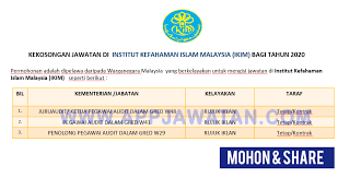 Tvikim adalah perkhidmatan langganan yang pertama. Jawatan Kosong Terkini Di Institut Kefahaman Islam Malaysia Ikim Appjawatan Malaysia
