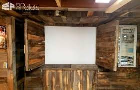 We particularly love the idea of adding it to your stairs for a pop of personality and color. Add Style Quickly More Than 50 Beautiful Pallet Wall Ideas 1001 Pallets