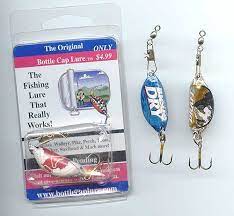 These Retail For About Five Dollars Each So Learn How To Make Your Own Fishing Lures That Actually Work From Bottle Cap Fishing Lures Bottle Cap Fishing Lures