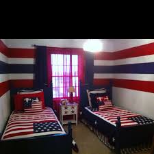 Patriotic Boys Bedroom Red Kids Rooms Children Room Boy Patriotic Bedroom