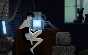 Resultado de imagem para Serial Experiments Lain Lain Iwakura