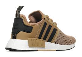 Even more of the same hue is placed on everything else on the upper not made out of primeknit. Adidas Nmd R1 Gold Black Sneakernews Com